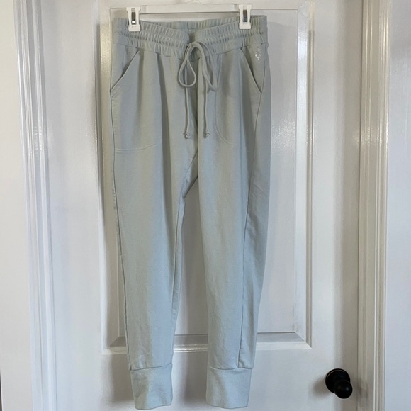 Free People Movement Jogger sweatpants light ice mint blue M - Picture 5 of 8